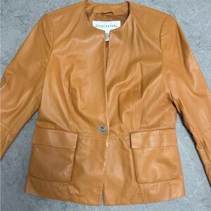 Doncaster Brown Leather jacket
